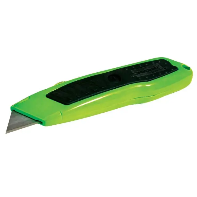 Jaskrawy nóż Expert z ostrzem chowanym 150 mm - Silverline