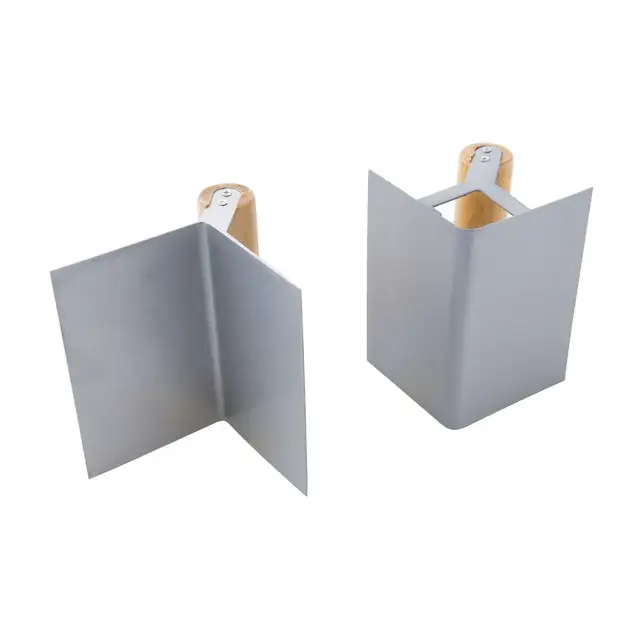 Zestaw kielni kątowych, 2 szt 125 x 80 mm - Silverline