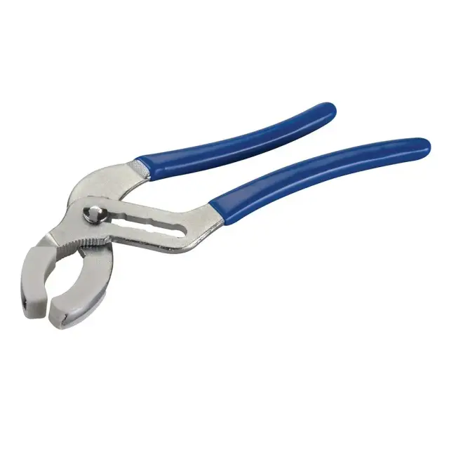 Szczypce nastawne z szerokimi szczękami do hydrauliki Długość: całkowita 250 mm, szczęk 85 mm - Silverline