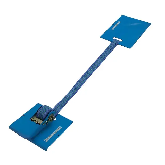 Ścisk taśmowy do montażu parkietu i paneli podłogowych 130 mm - Silverline