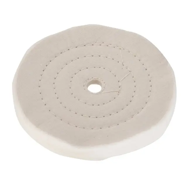 Filcowy krążek polerski podwójnie szyty 150 mm - Silverline
