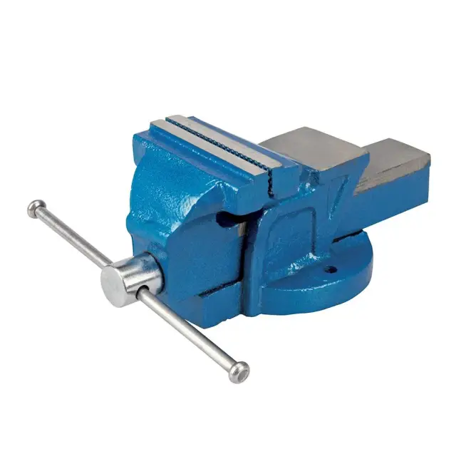 Imadło ślusarskie 100 mm (4 cala) Rozstaw szczęk 100 mm / 4,5 kg - Silverline