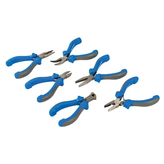 Zestaw mini szczypcy 6 szt. - Silverline