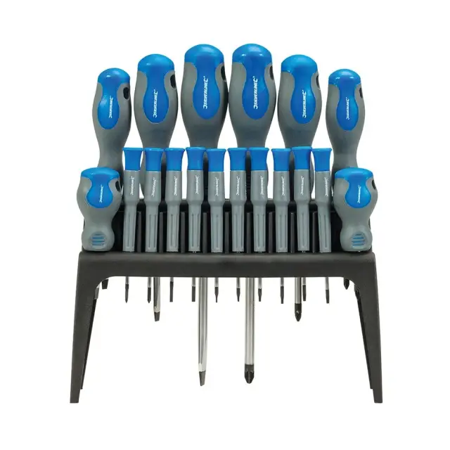 Zestaw wkrętaków - Softgrip, 18 szt. 18 szt. - Silverline