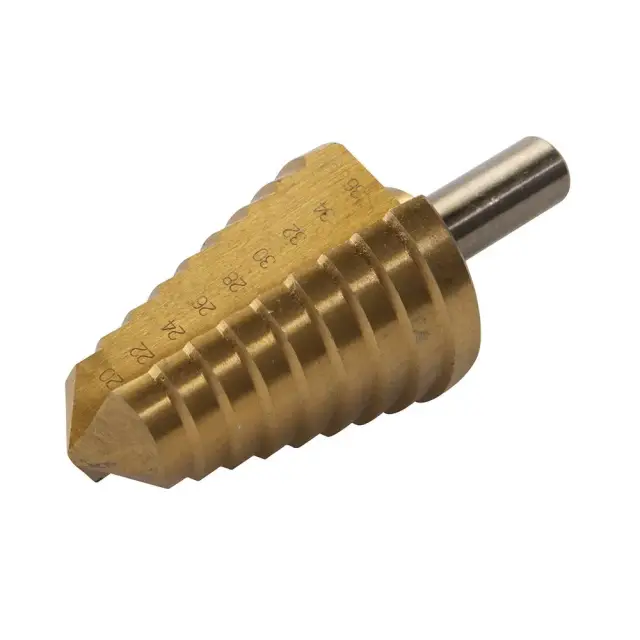 Wiertło stopniowe, pokryte powłoką tytanu HSS 20 - 36 mm - Silverline