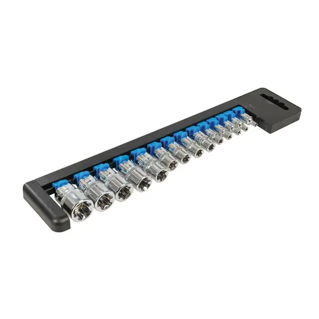 Zestaw nasadek E-Trx,14 szt. E4 - E24 - Silverline