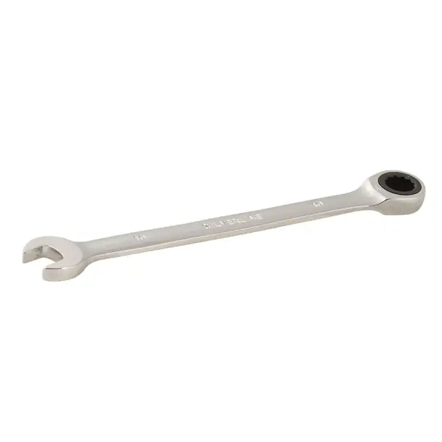 Stały klucz płasko-oczkowy z grzechotką 10 mm - Silverline