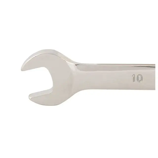Stały klucz płasko-oczkowy z grzechotką 10 mm - Silverline
