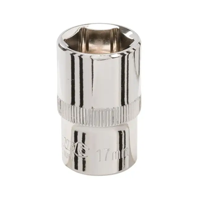 Metryczna nasadka sześciokątna 1/2 cala 17 mm - Silverline