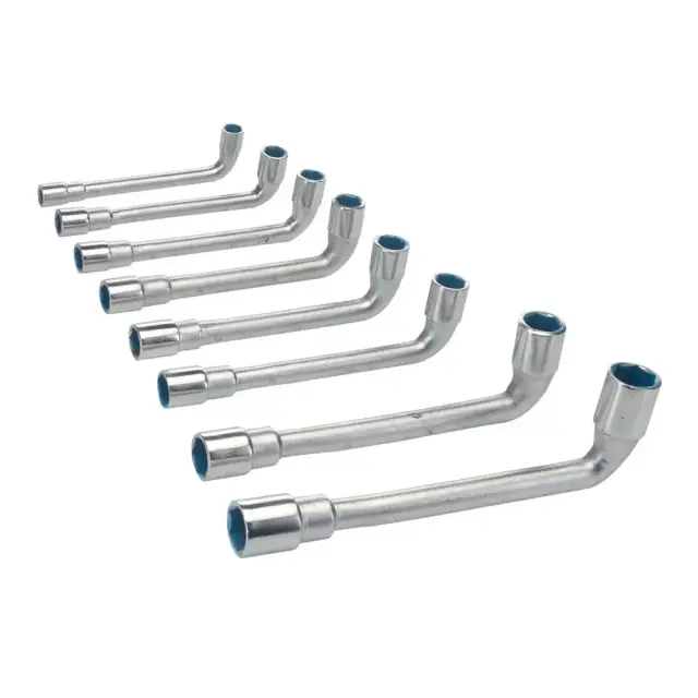 Zestaw kluczy nasadowych typu L, 8 szt. 8 - 19 mm - Silverline