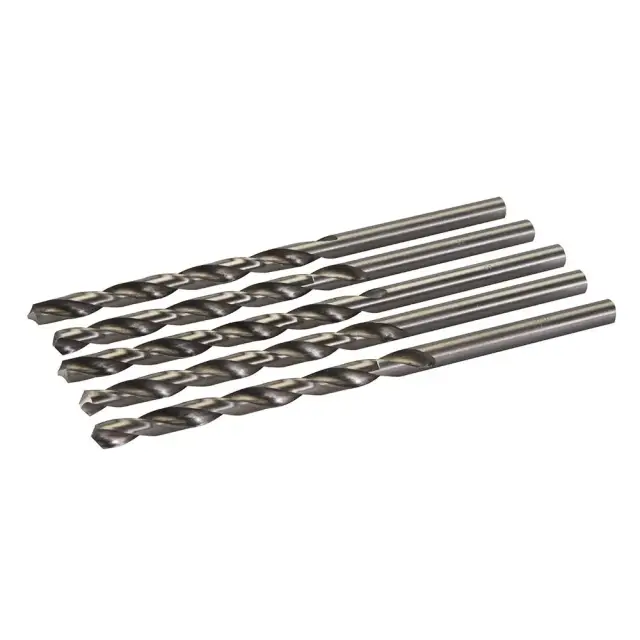 Długie wiertło HSS-R 5 szt. 8,0 x 165 mm - Silverline