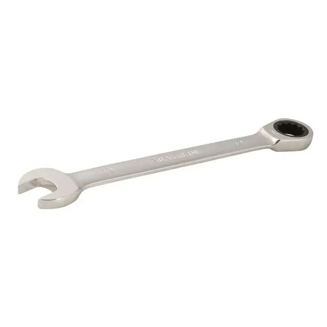 Stały klucz płasko-oczkowy z grzechotką 19 mm - Silverline