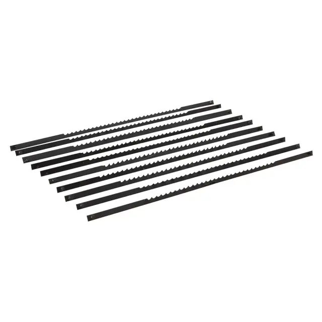 Brzeszczoty do wyżynarek stołowych, 130 mm, 10 szt. 10 TPI - Silverline