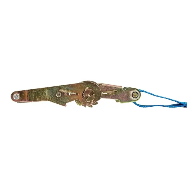 Pas transportowy z zapadką i hakiem typu J 6 m x 38 mm - Mierzone 750 kg, udźwig 1500 kg - Silverline