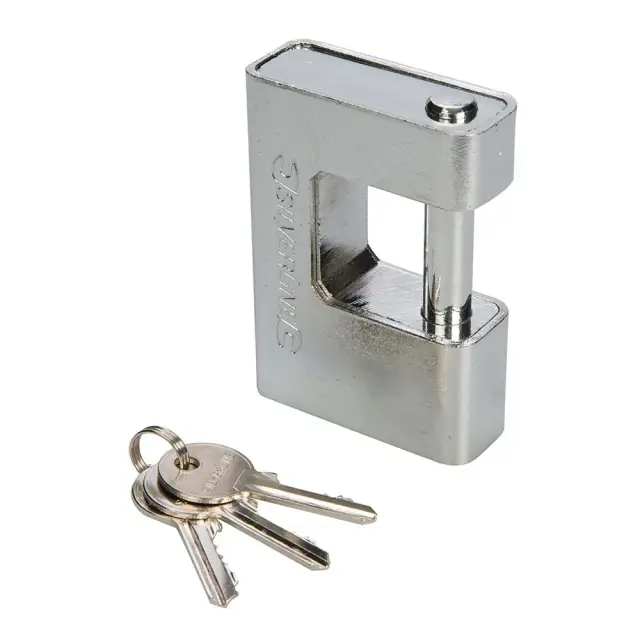 Kłódka wzmocniona trzpieniowa 90 mm - Silverline