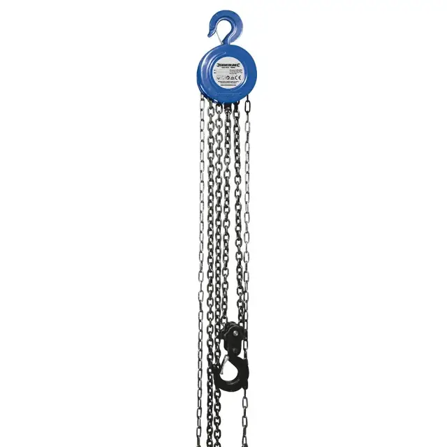 Wciągnik ręczny łańcuchowy 2000 kg / 3 m wysokość podnoszenia - Silverline