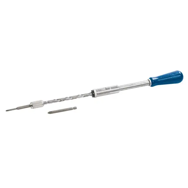 Wkrętak z grzechotką ze spiralnym grotem 440 mm - Silverline
