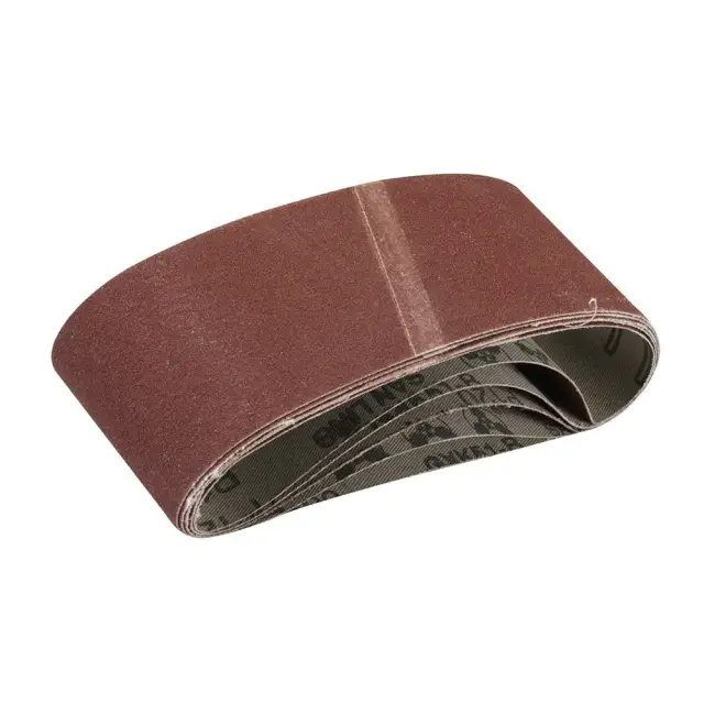 Ścierny pas bezkońcowy 65 x 410 mm, 5 szt. P 120 - Silverline