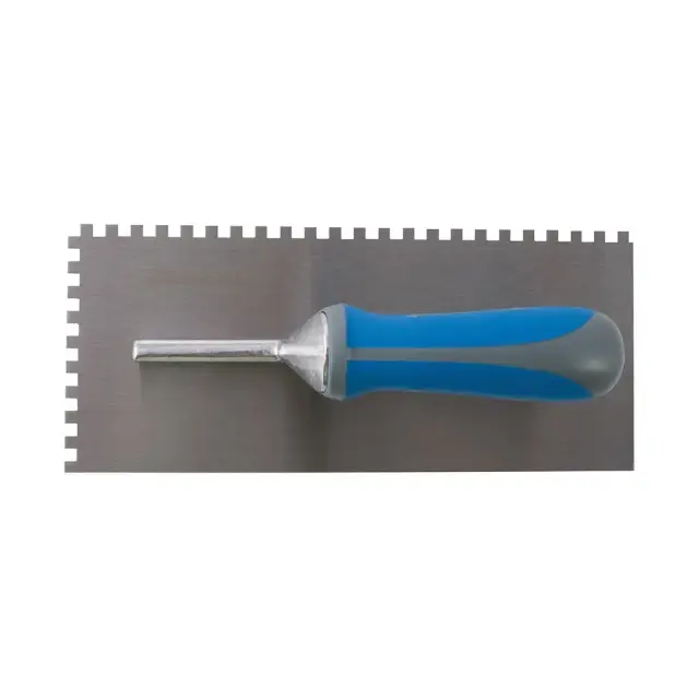 Kielnia gładka - Softgrip 280 x 120 mm - Ząb 6 mm - Silverline