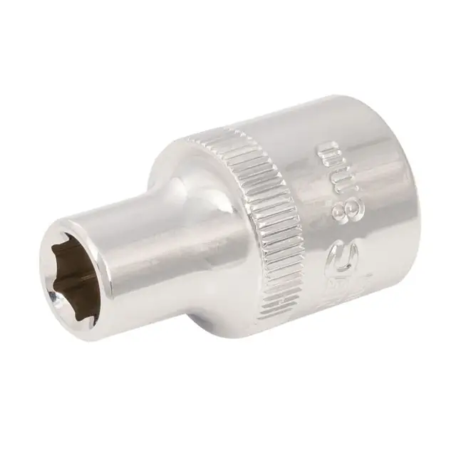 Metryczna nasadka sześciokątna 1/2 cala 8 mm - Silverline