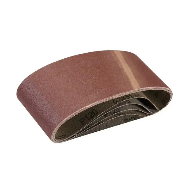 Ścierny pas bezkońcowy 75 x 457mm, 5 szt. P 120 - Silverline