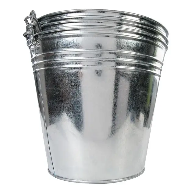 Galwanizowane wiadro, 3 szt. 14 l - Silverline