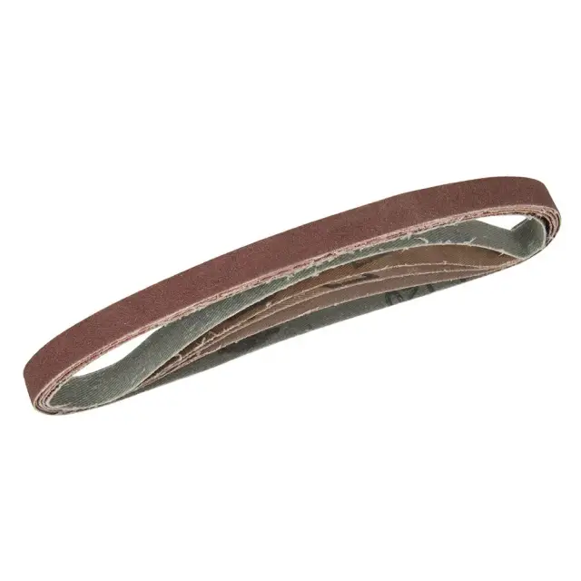 Ścierny pas bezkońcowy 13 x 457 mm, 5 szt. P 40, 60, 2 x 80, 120 - Silverline