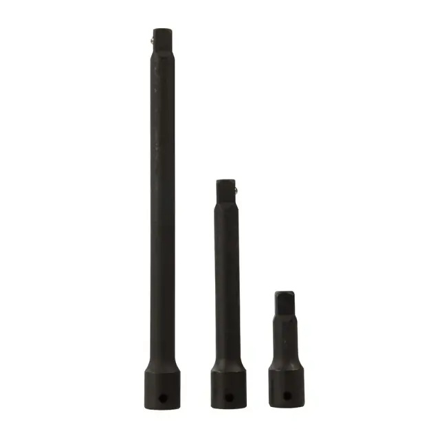 Zestaw przedłużek do nasadek udarowych 1/2 cala, 3 szt. 75, 150 i 250 mm - Silverline