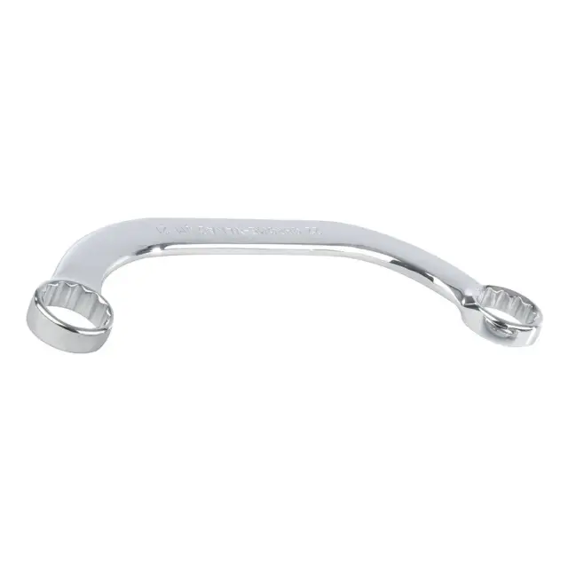 Zestaw kluczy oczkowych dwustronnych wygiętych, 5 szt. 8 - 22 mm - Silverline