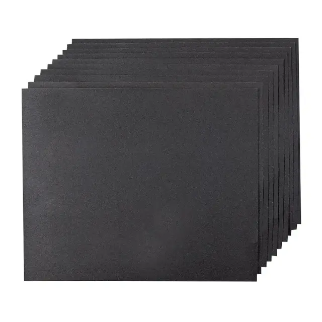Papier ścierny z nasypem z węglika krzemu, 10 szt. P 240 - Silverline