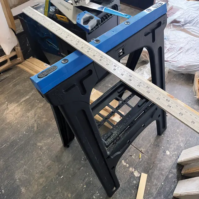 Plastikowy kozioł, 2 szt. 200 kg - Silverline