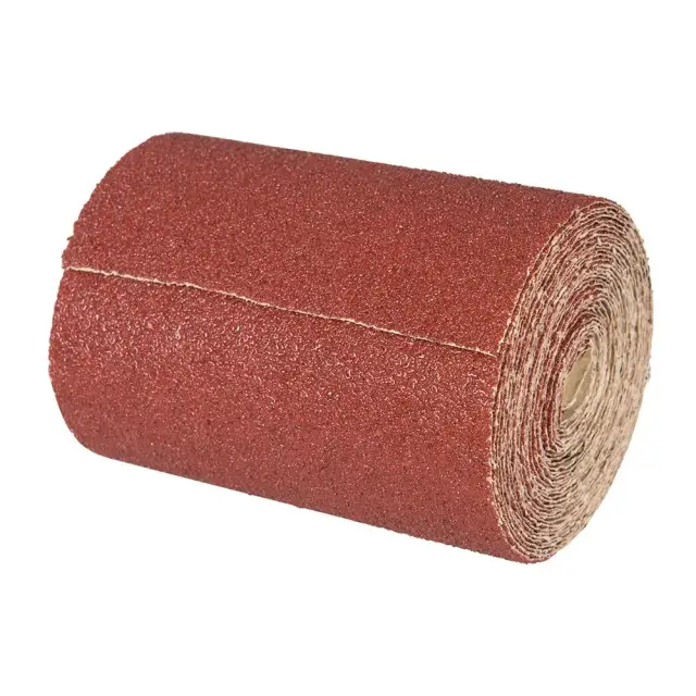 Papier ścierny w rolce z nasypem korundu, 10 m P 40, 10 m - Silverline