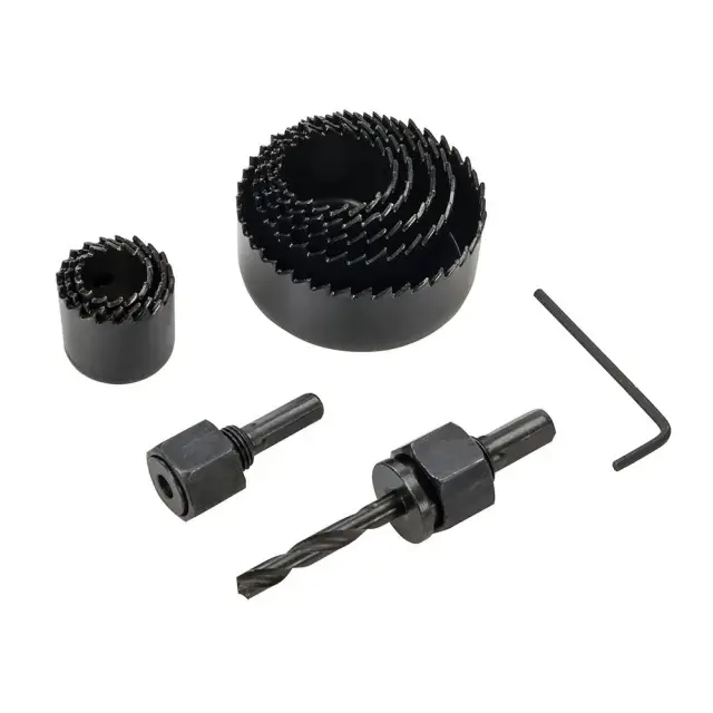Zestaw otwornic, 11 szt. 19 - 64mm - Silverline