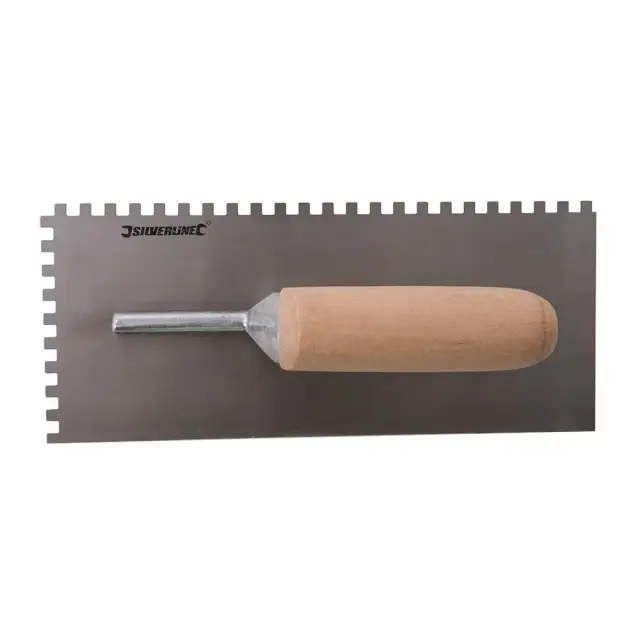 Paca zębata z drewnianą rączką 280 120mm - 6 mm zęby - Silverline
