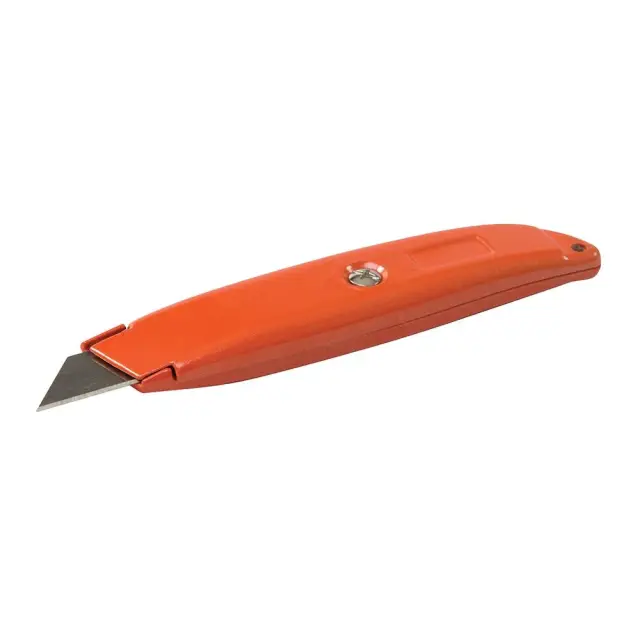 Nóż z ostrzem chowanym 150 mm, jaskrawy - Silverline