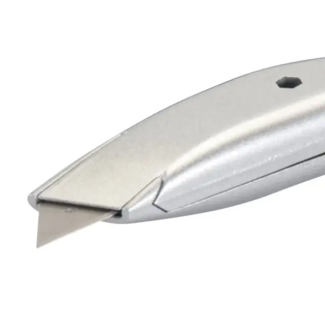Wyprofilowany nóż z ostrzem chowanym 180 mm - Silverline
