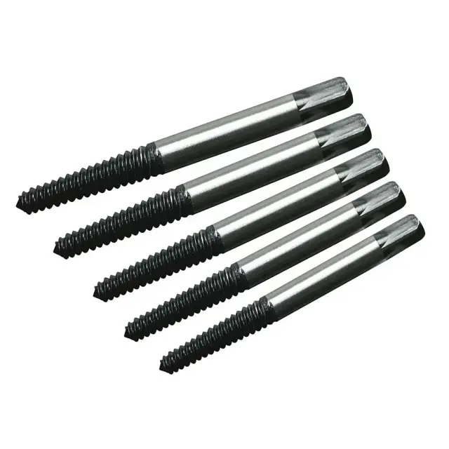 Zestaw wykrętaków do urwanych śrub, 5 szt. 3 - 18 mm - Silverline
