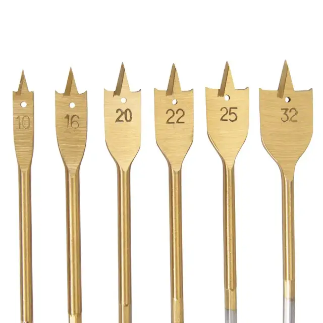 Zestaw wierteł z powłoką tytanową 6 szt. 10 - 32 mm - Silverline