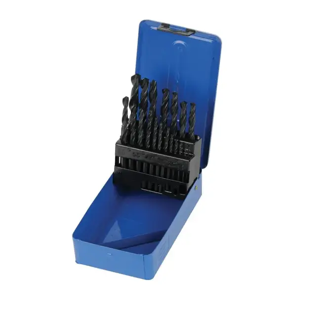 Zestaw wierteł wkrętnych HSS-R 19 szt. 1 - 10 mm - Silverline