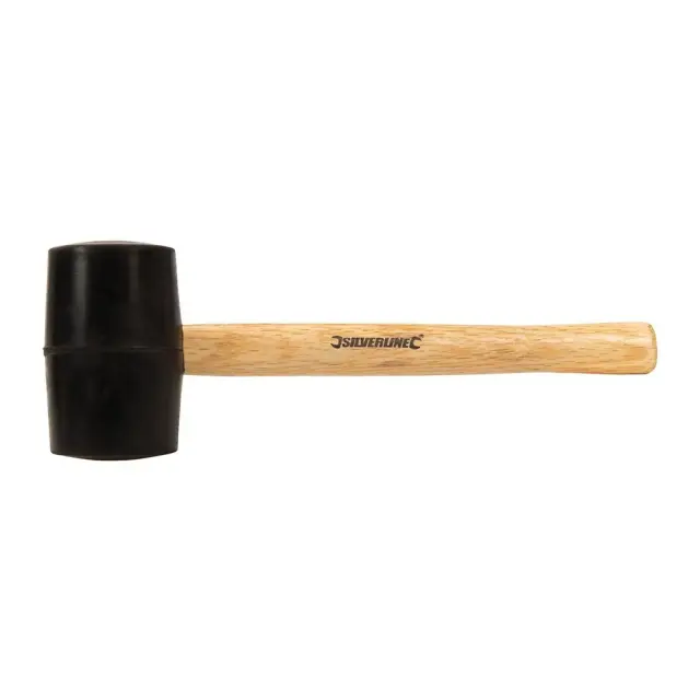 Pobijak gumowy, czarny 16 oz (454 g) - Silverline