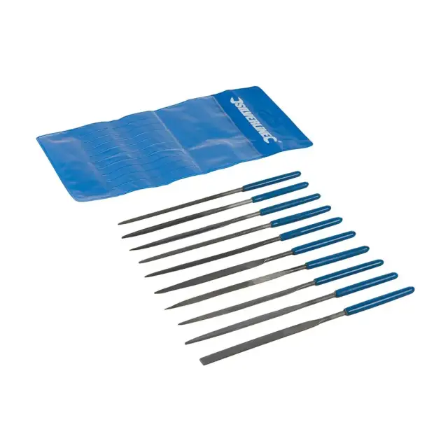 Zestaw pilników, iglaków, 10 szt. 10 szt. - Silverline