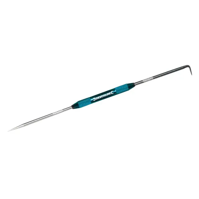 Dwustronny rysik stalowy 200 mm - Silverline