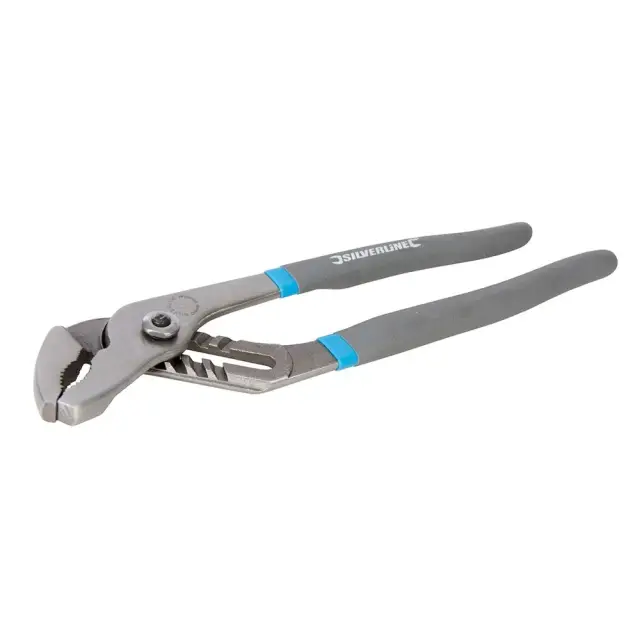 Szczypce nastawne Długość : całkowita 250 mm, szczęk 30 mm - Silverline