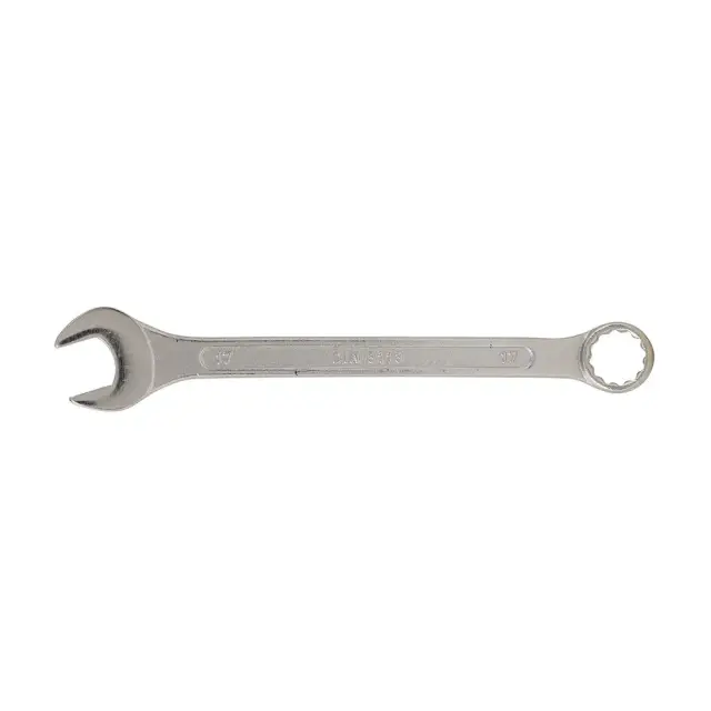 Zestaw kluczy płasko-oczkowych, 6 szt. Rozmiar metryczny 8 - 17 mm - Silverline