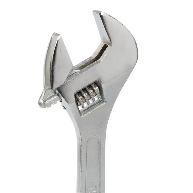 Klucz nastawny Długość całkowita klucza: 375 mm, szczęk: 41 mm - Silverline