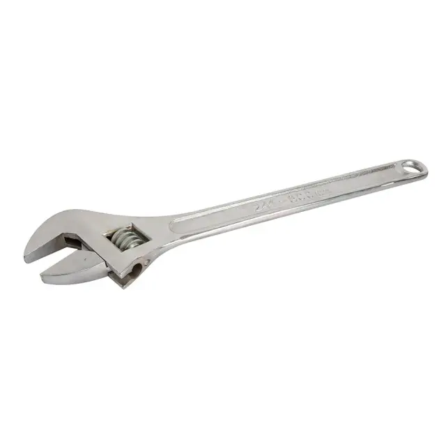 Klucz nastawny Długość całkowita klucza: 600 mm, szczęk: 57 mm - Silverline